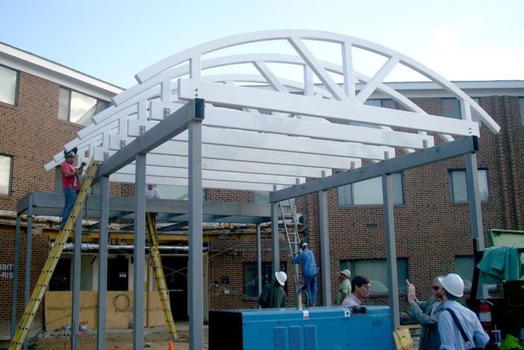 Entry canopy picture